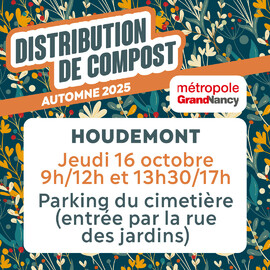 Distribution de compost à Houdemont