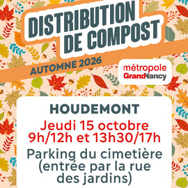Distribution de compost à Houdemont