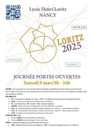 Journée Portes Ouvertes Le 8 mars 2025