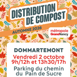 Distribution de compost à Dommartemont