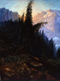 Une heure, une oeuvre "Paysage de montagne", Gustave Doré