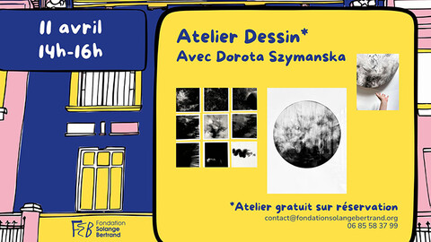 Affiche Dorota Szymanska atelier dessin