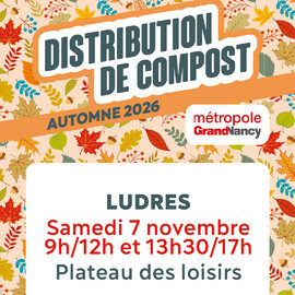 Distribution de compost à Ludres