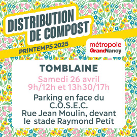 Distributions de compost 2025