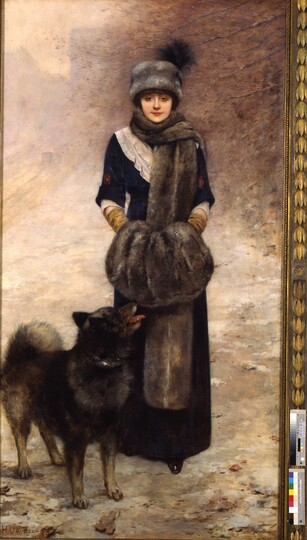 Henri Gervex, Portrait de Colette Gervex - Crédits photo : Nancy, Musée des Beaux-Arts, photo G. Mangin