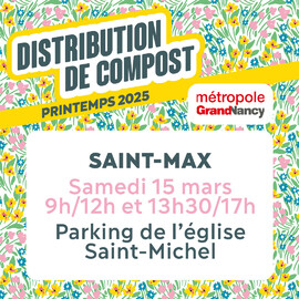 Distributions de compost 2025