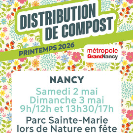 Distribution de compost à Nancy