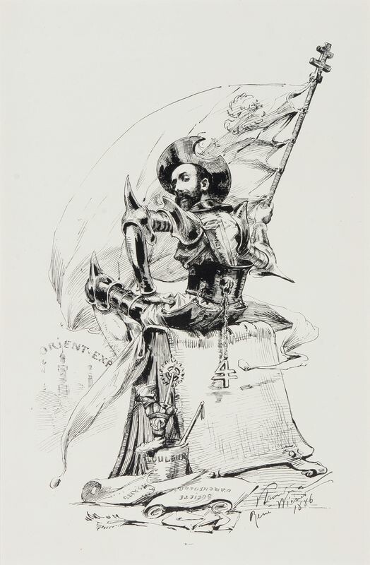 Victor Prouvé, René Wiener en Don Quichotte - Crédits photo : Nancy, palais des ducs de Lorraine - Musée lorrain, photo. P. Buren