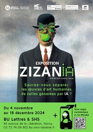 zizanIA Du 4 nov au 18 déc 2024