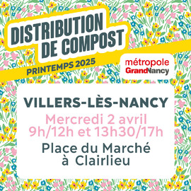 Distributions de compost 2025