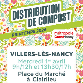 Distribution de compost à Villers-lès-Nancy