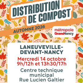Distribution de compost à Laneuveville-devant-Nancy