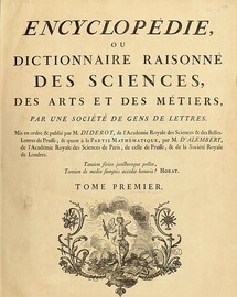 Encyclopédie Diderot et d&#039;Alembert