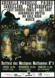 Festival des Musiques Malfamées Du 19 au 21 sept 2024