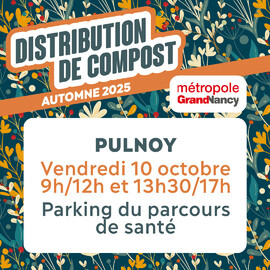 Distribution de compost à Pulnoy