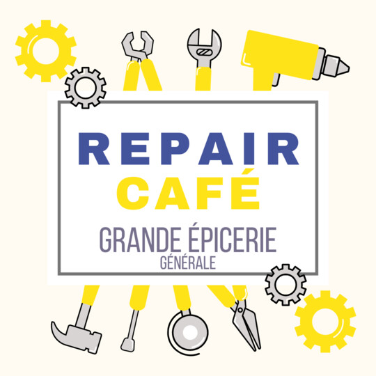 Repair café à la Grande Épicerie Générale - Crédits photo : MHDD