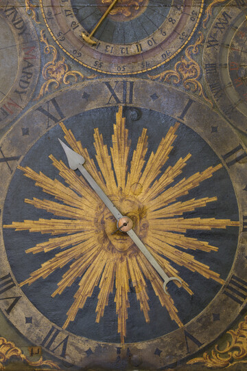 Horloge astronomique - Crédits photo : nancy, palais des ducs de Lorraine - Musée lorrain, photo. M. Bourguet