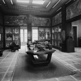Vue intérieure du pavillon &quot;Nancy et l&#039;Est de la France&quot;, 1925
