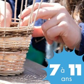 fabrique ton panier en rotin