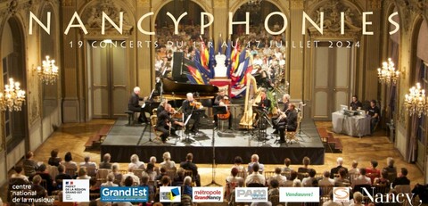 Festival Nancyphonies Du 1 au 17 juil 2024