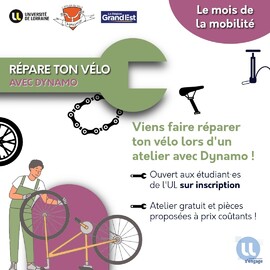Répare ton vélo avec Dynamo