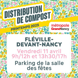 Distributions de compost 2025