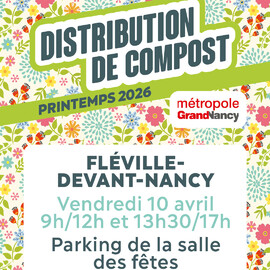 Distribution de compost à Fléville-devant-Nancy