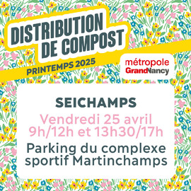 Distributions de compost 2025