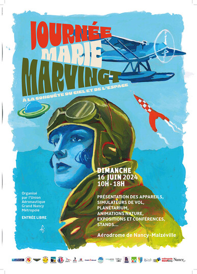 Journée Marie Marvingt : une célébration aéronautique et scientifique - Crédits photo : Union Aéronautique Nancy Métropole