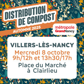 Distribution de compost à Villers-lès-Nancy