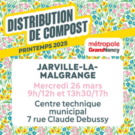 Distributions de compost 2025