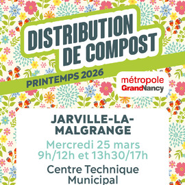 Distribution de compost à Jarville-la-Malgrange