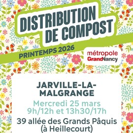 Distribution de compost à Jarville-la-Malgrange