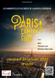 Paris Comedy Club Le 24 janv 2025