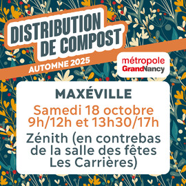 Restitution de compost à Maxéville