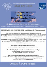 Affiche Mai en gris CHRU et PCQNT - Crédits photo : PCQNT