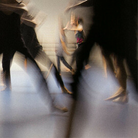 Danseurs flous
