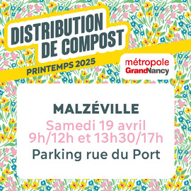 Distributions de compost 2025