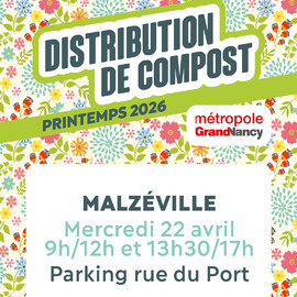 Distribution de compost à Malzéville