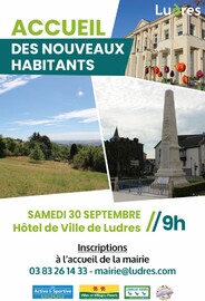 Accueil des nouveaux habitants à Ludres le 30 septembre 2023