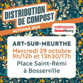 Distribution de compost à Art-sur-Meurthe