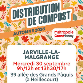 Distribution de compost à Jarville-la-Malgrange