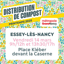 Distributions de compost 2025