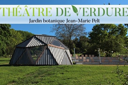 Théâtre de verdure - Crédits photo : Jardins botaniques du Grand Nancy et de l&#039;Université de Lorraine